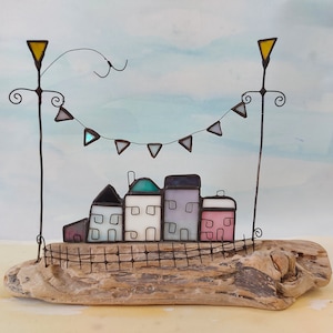 Stained Glass & Driftwood Scene: Online Workshop (PDF Downloads)