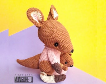 Kangaroo Amigurumi Pattern