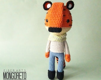 Tigger Amigurumi Pattern