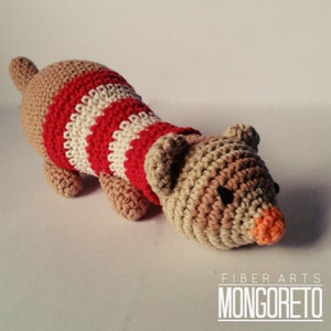 Ferret amigurumi pattern image 2