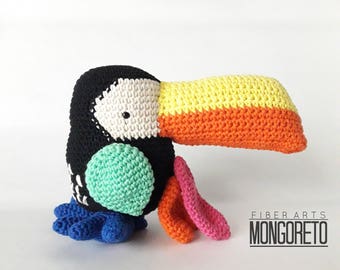 Alonso, the toucan amigurumi pattern