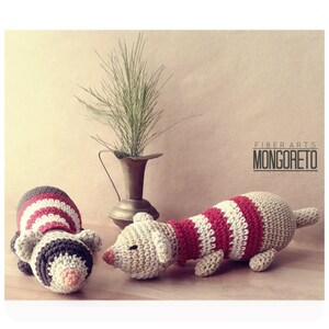 Ferret amigurumi pattern 画像 5