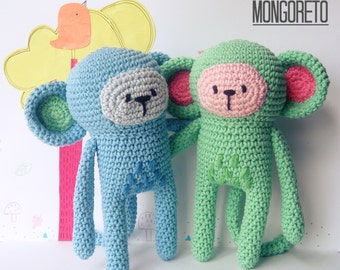 Monkey amigurumi pattern