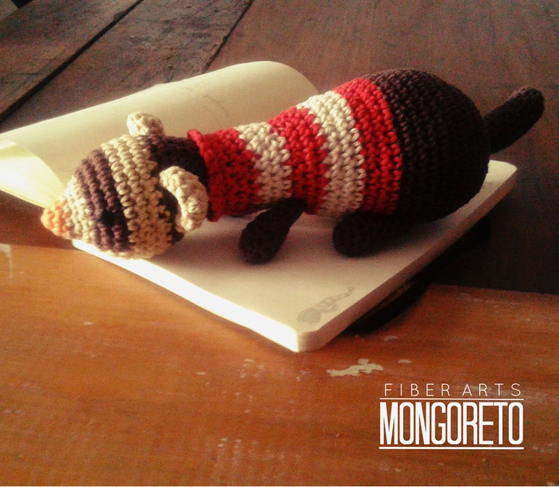 Ferret amigurumi pattern 画像 4