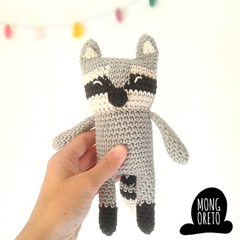 Amigurumi raccoon pattern image 3