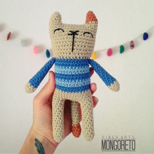 Cat amigurumi pdf pattern