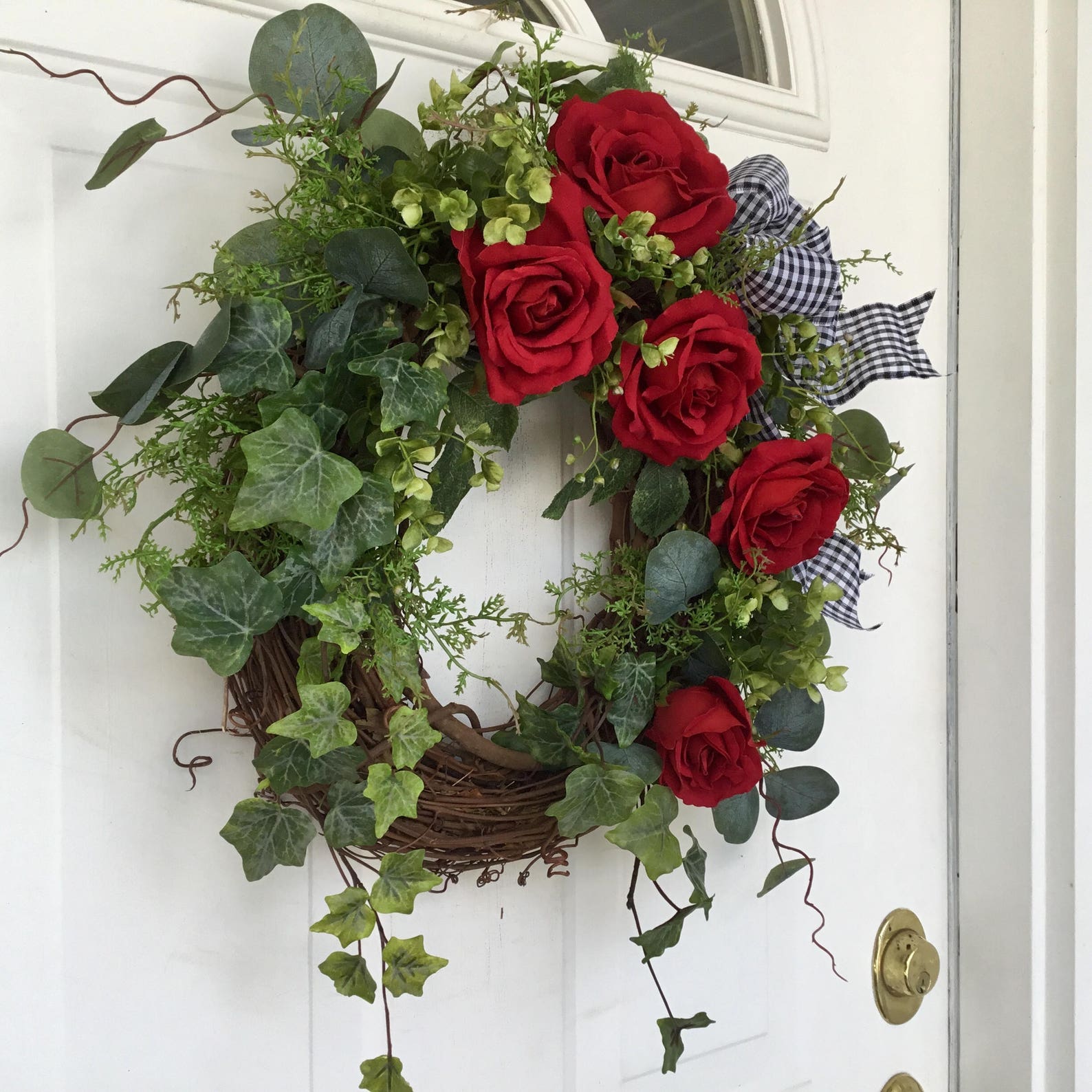 Valentine's Day WreathSpring WreathWreathIvy Etsy