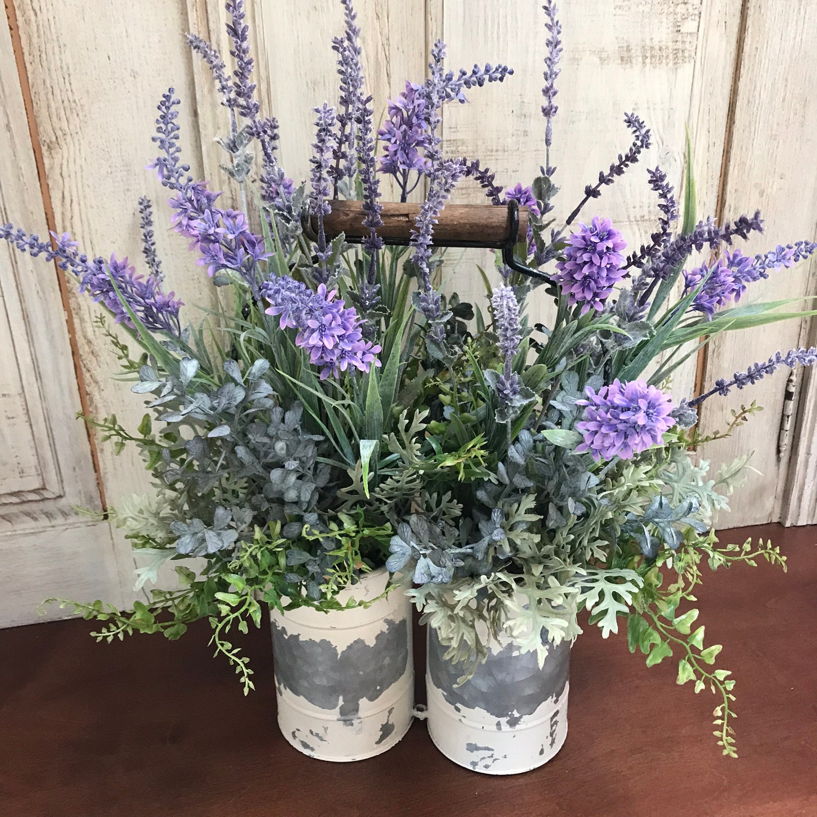 Lavender BasketMothers Day GiftFarmhouse DecorLavender Etsy