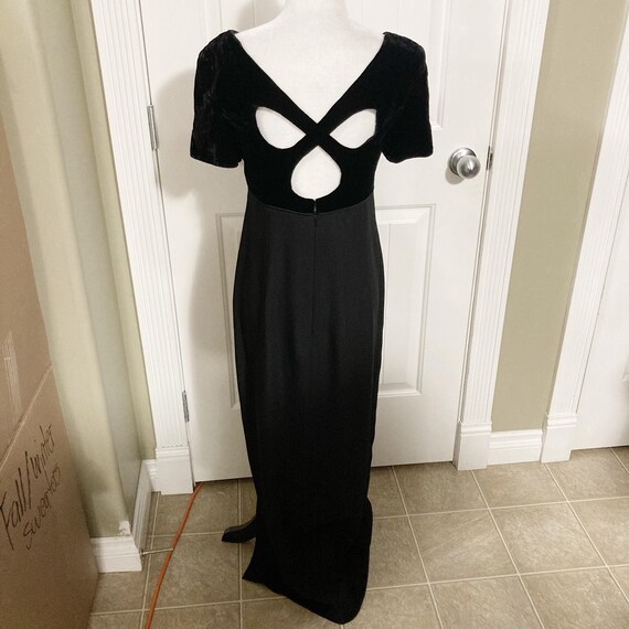liz claiborne evening dresses Liz Claiborne Short Sleeve Pleated Bottom