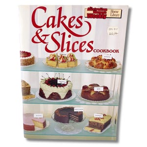 Cakes & Stücks Kochbuch von The Australian Women's Weekly ~ Vintage 1980er 1990er Jahre Bars Desserts Snacks süße Leckereien Softcover-Rezeptbuch