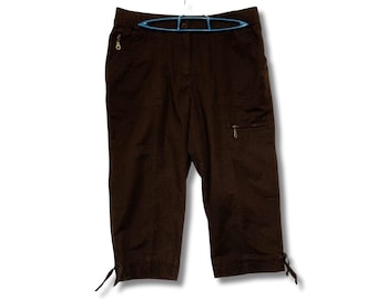 パンツ 00s gap buggy cargo pants y2k teck brown Y2K Baggy Cargo Track Pants Mens Wide Leg Brown Trousers