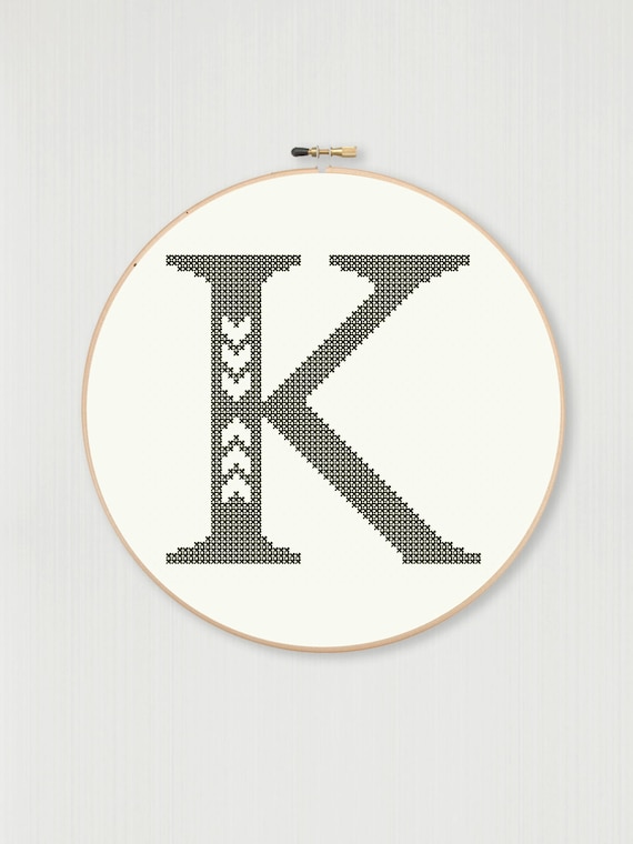 cross stitch k