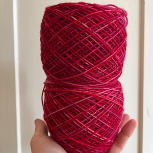 Yarn caking, ball winding service