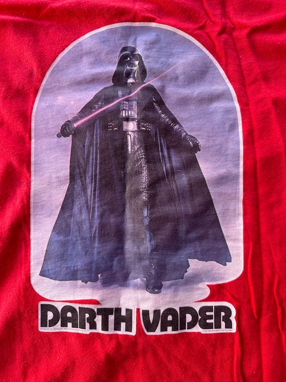 Vintage Star Wars Darth Vader tee shirt - image 2
