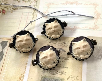 Hair  Clips-Cats-Cat Lover-Feline Friend-Hair Accessory