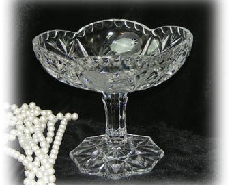 Crystal nut dish | Etsy
