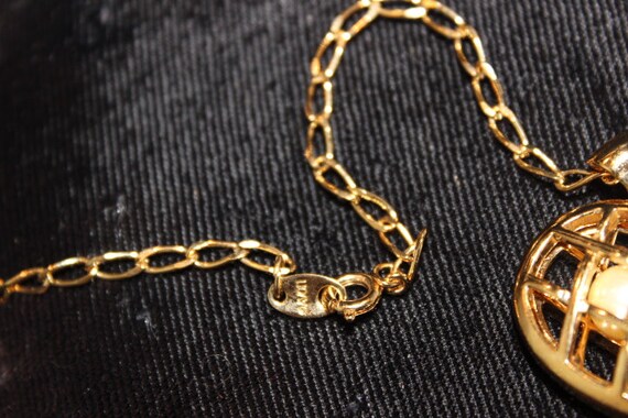 AVON Open Heart with floating Pearls on 18" Chain… - image 4