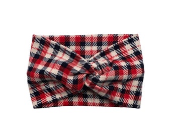 Baby/Toddler Olympic Plaid Turban
