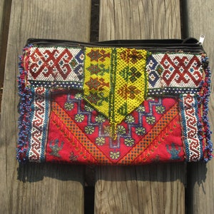 Ethnic bag, Vintage, Clutch, Pouch, Wallet, Tote, Purse, Kuchi clutch, Bohemian Tribal Pouch, Gift Idea, Cosmetic Clutch, Embroidery Clutch