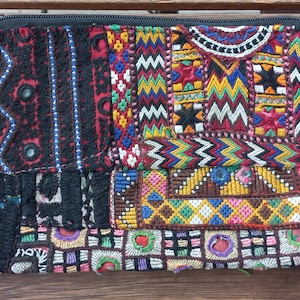 Ethnic bag, Clutch, Pouch, Wallet, Tote, Purse, Kuchi Bag, Bohemian Tribal Pouch, Gift Idea, Cosmetic Clutch, Colorful Embroidery Clutch