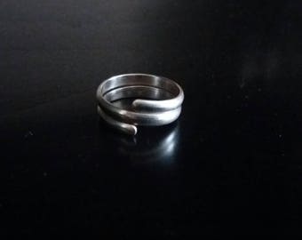 Anello in argento per la punta o anello per il dito superiore