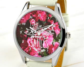 Motivational Womens Watch - Unique Gift For Wife - Unique Women Watches - Mother's Day Gift - Special Gift - Love Gifts For Her