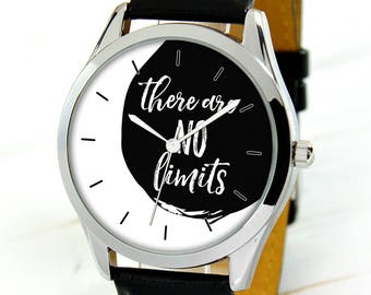 No Limits Watch - Unique Fun Gifts - Mens Watch - Women Watches - Motivational Gifts - Best Original Gift - Gift for Husband