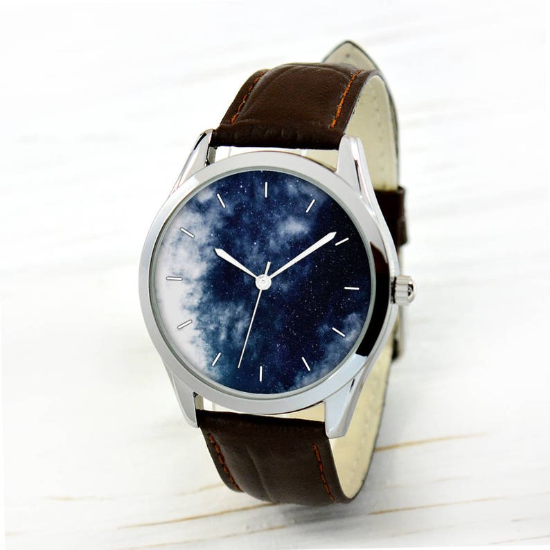 Starry Sky Watch Mens Watch Watches For Women Unique Gift Romantic Gifts For Wife Special Gifts For Husband Love Gifts image 4