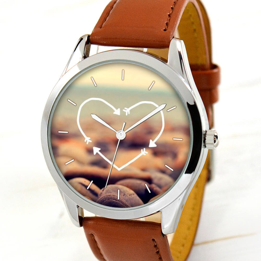 Heart Watch Mens Watch Women Watches Romantic Gifts Etsy UK