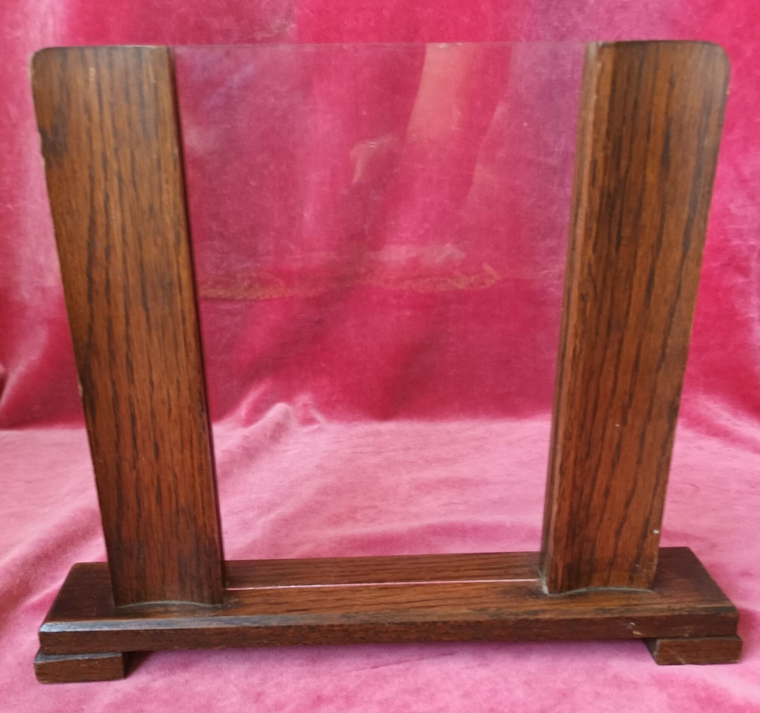 Vintage Wooden Art Deco Style Frame Etsy