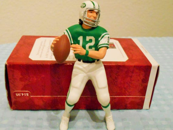 Hallmark /'Joe Namath/' 3rd In Football Legends Series Dated 1997 Ornament NEW