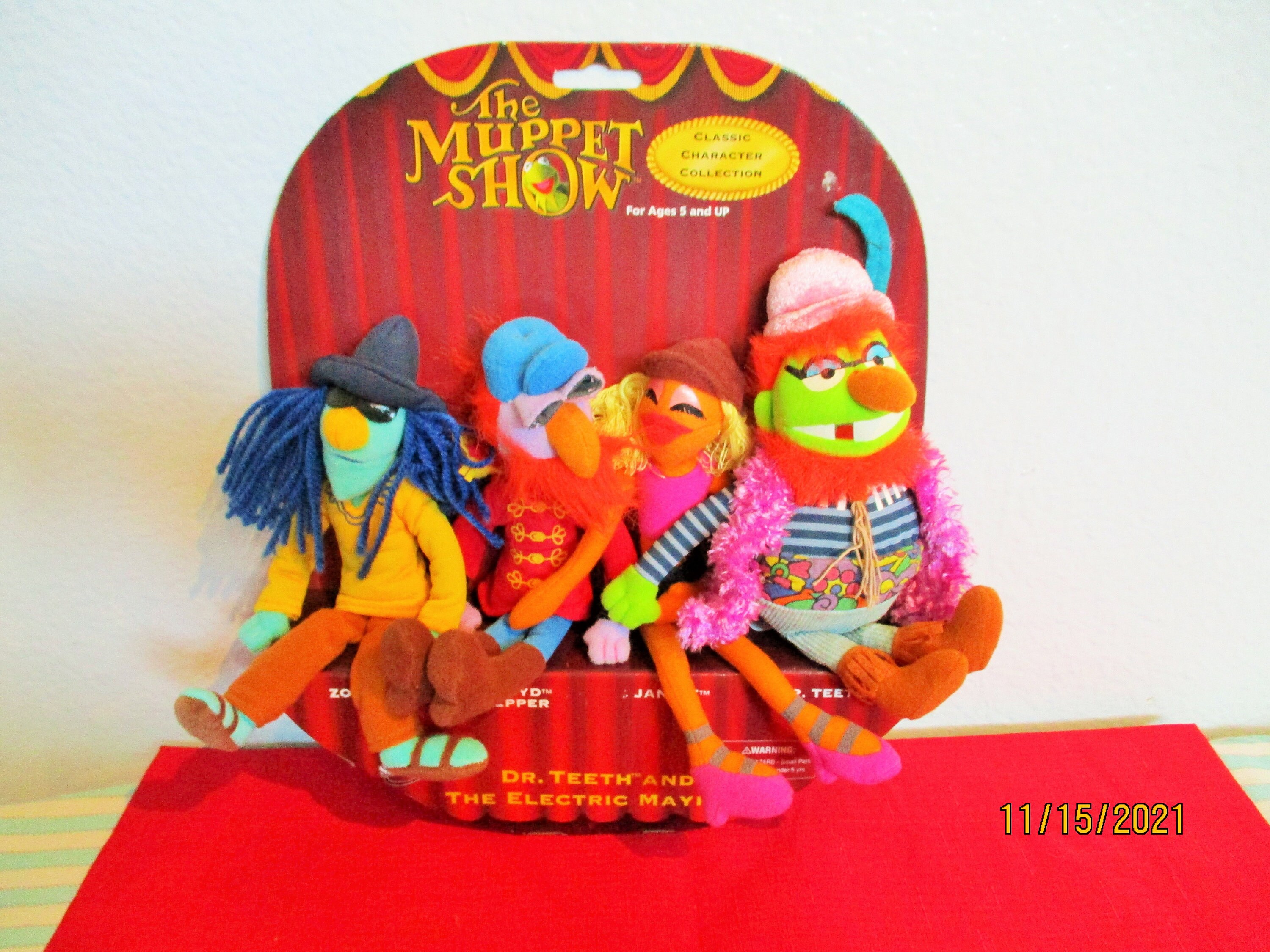 electric mayhem plush