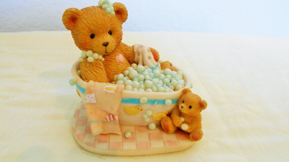 Download P Hillman Teddy Bear Figurine 1993 Betty Bubblin Over With Love Bear In Bubble Bath Enesco Cherished Teddies Figurines Knick Knacks Art Collectibles Delage Com Br