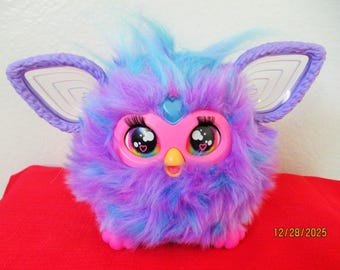 SALE! FURBY BOOM Hottest Interactive Toy/Colorful Teal, Purple, & Pink, Crazy Light Up Ears And Eyes! Working Great! Nice Gift!