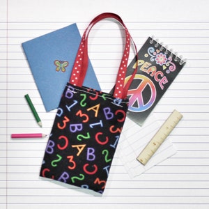 doll accessories - 18 inch doll - doll school supplies - school bag - doll school bag - pretend play - doll ruler - doll pencil