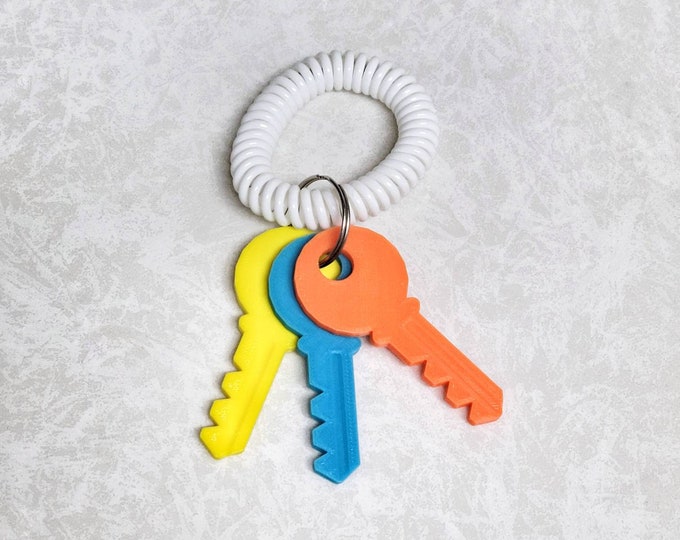 Colorful Pretend Keys Set for Kids, Pretend and Imaginative Play - Etsy