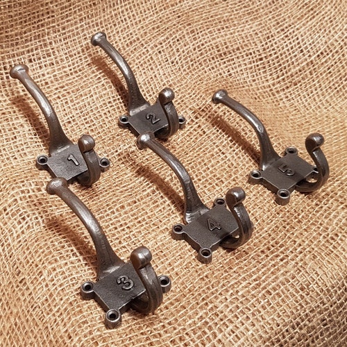Retro Vintage Hat & Coat Hook Set 15 Etsy