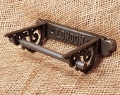 Vintage Toilet Paper Holder - London Scroll ends
