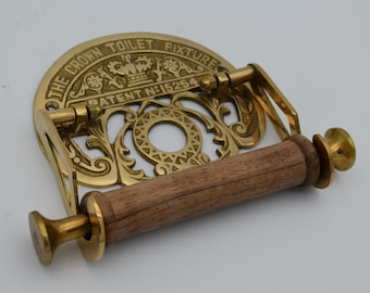 The Crown SOLID Brass - Toilet Paper Holder