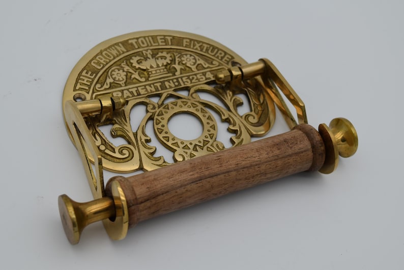 The Crown SOLID Brass - Toilet Paper Holder