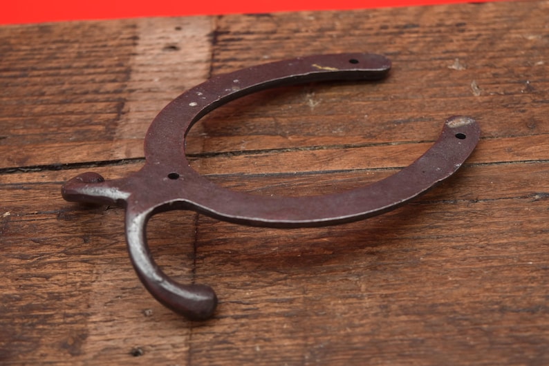 Horse shoe - 3", 4", 6" double robe hook, decorative (3" no hook), cowboy hat(4") image 9