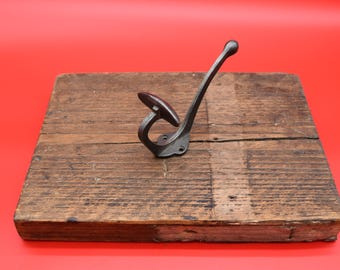 Coat Hook BOWLER TOP HAT Wide Cast Iron 125mm