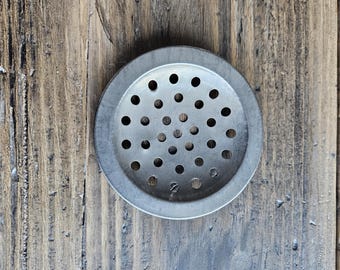 Round Vintage Cupboard Vent - 4 1/2"