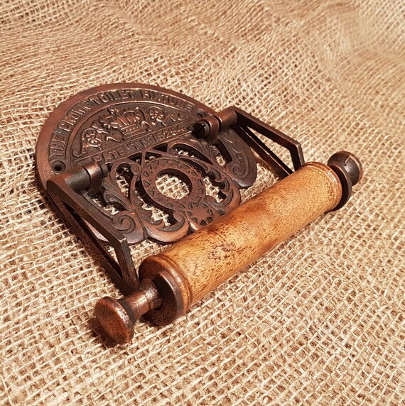 Toilet paper cheap holder vintage