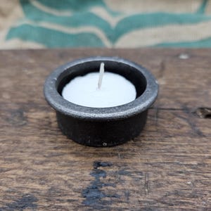 Tea Light Candle Holder - cast Iron