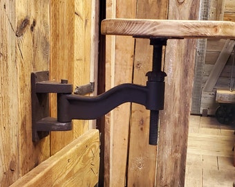 The Darius - Cast Iron Heavy Duty Side Swing Stool (No Top)