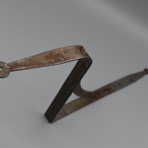 Garden Hose Storage Bracket - Wrought Iron 16" or 18" or 20" bracket gives approx. 8", 10" and 10.5" upstand respectively