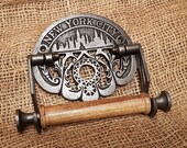 NYC - New York City - Vintage Toilet Paper Holder
