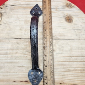 The Marshall - 10" Hand Forged Door Pull Handle