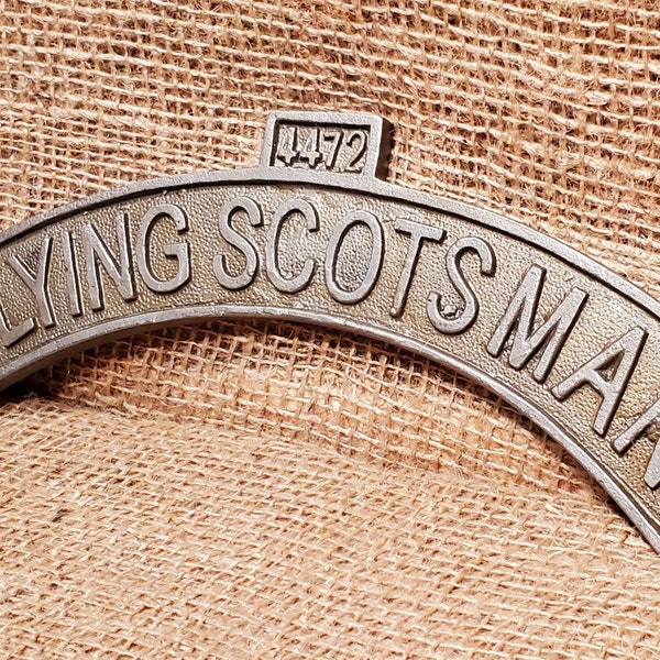 The Flying Scotsman Plaque